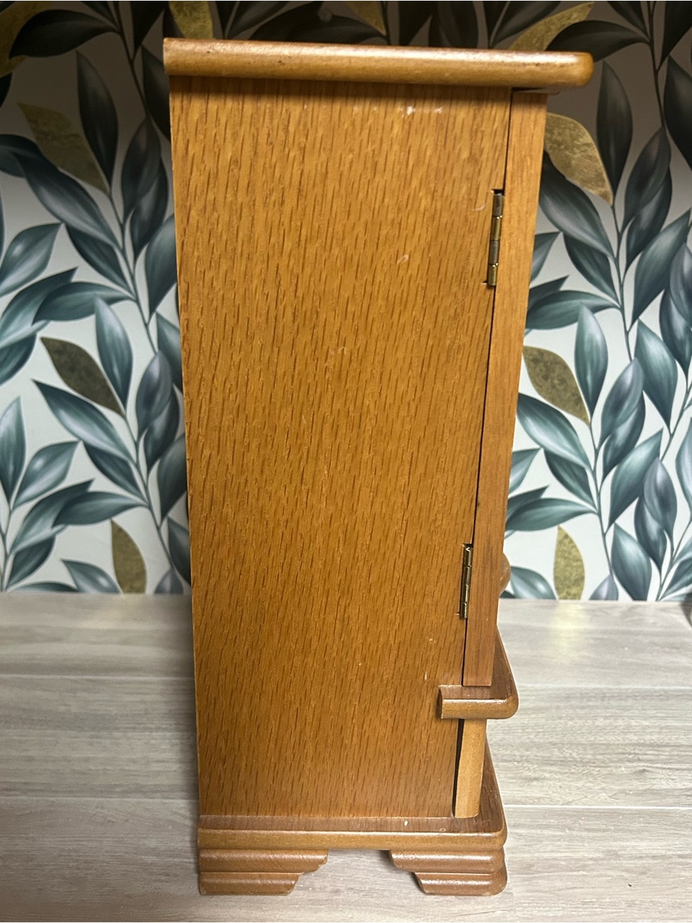 Vintage Wood Jewelry Armoire - Picture 5 of 14